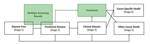 A Simple Cost‑Efectiveness Model of Screening: An Open‑Source Teaching and Research Tool Coded in R